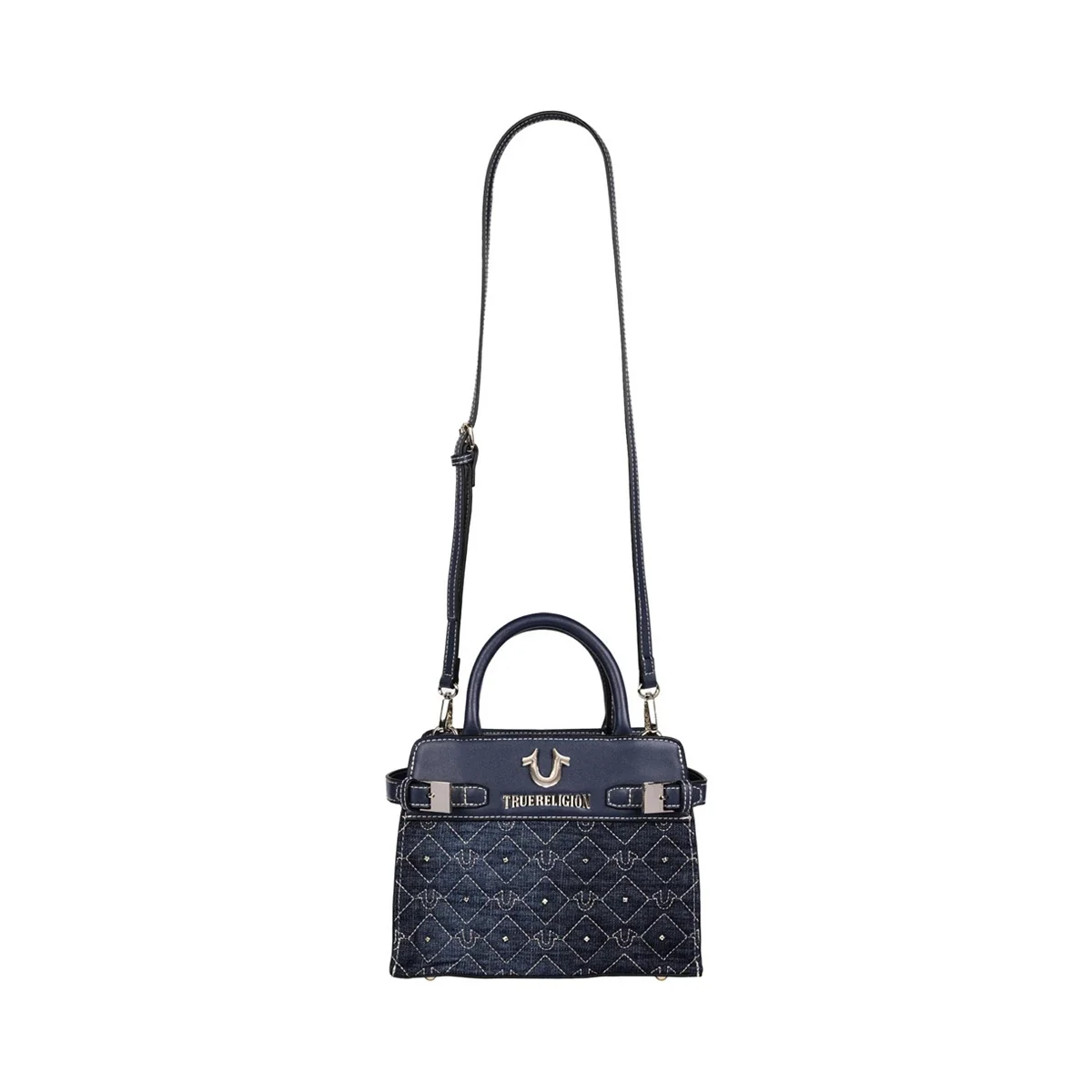 Bolso Tote en denim con tachuelas - imagen 4