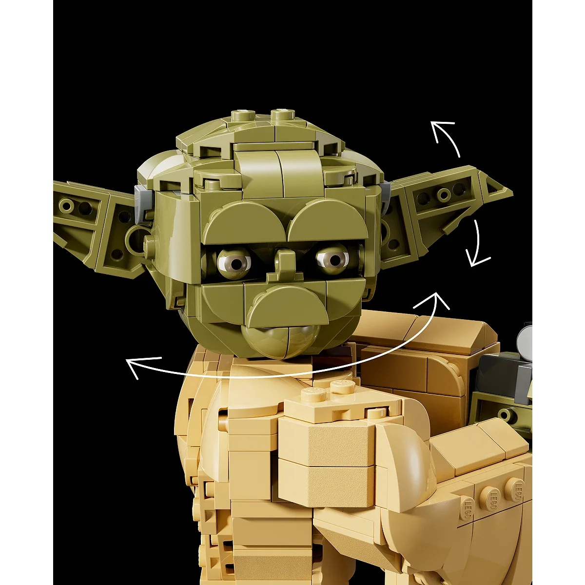 Set de Construcción Busto de Yoda Star Wars - imagen 3