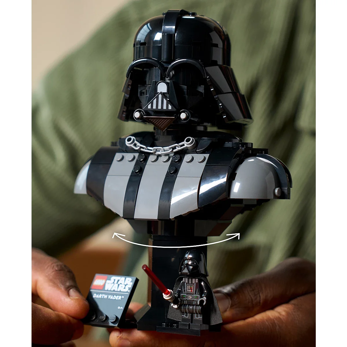 Set de Construccion Busto de Darth Vader Star Wars - imagen 6