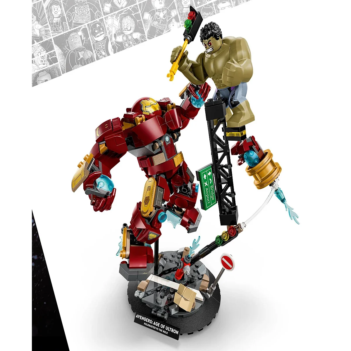 Set de Construccion Marvel Epic Battle Hulkbuster vs. The Hulk - imagen 4