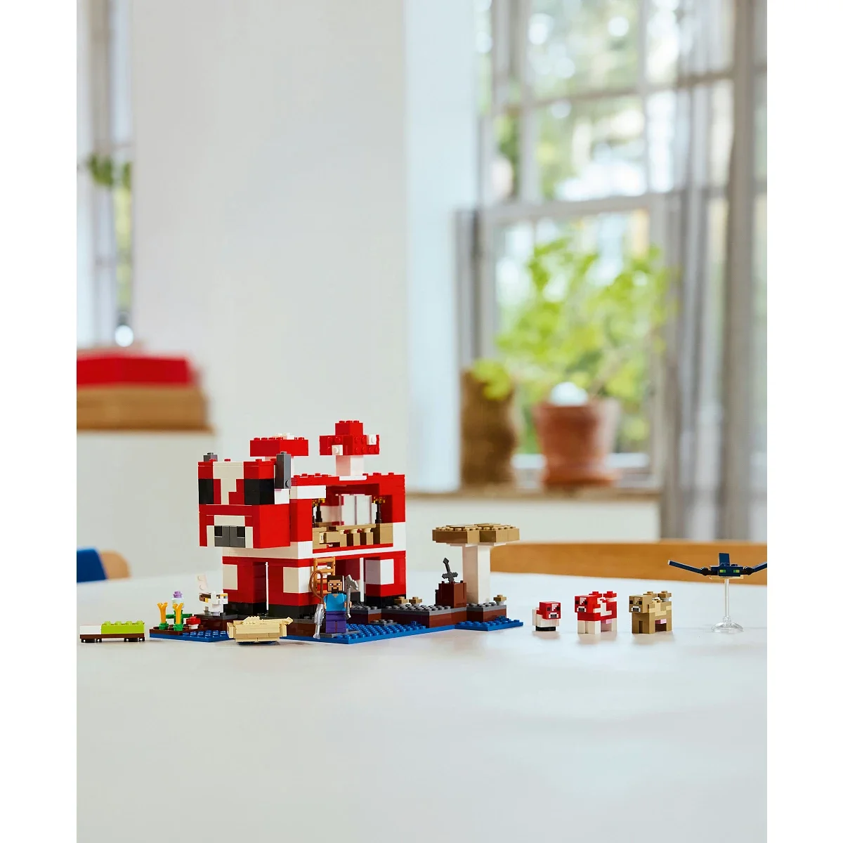 Set de Construcción The Mooshroom House de Minecraft - imagen 5