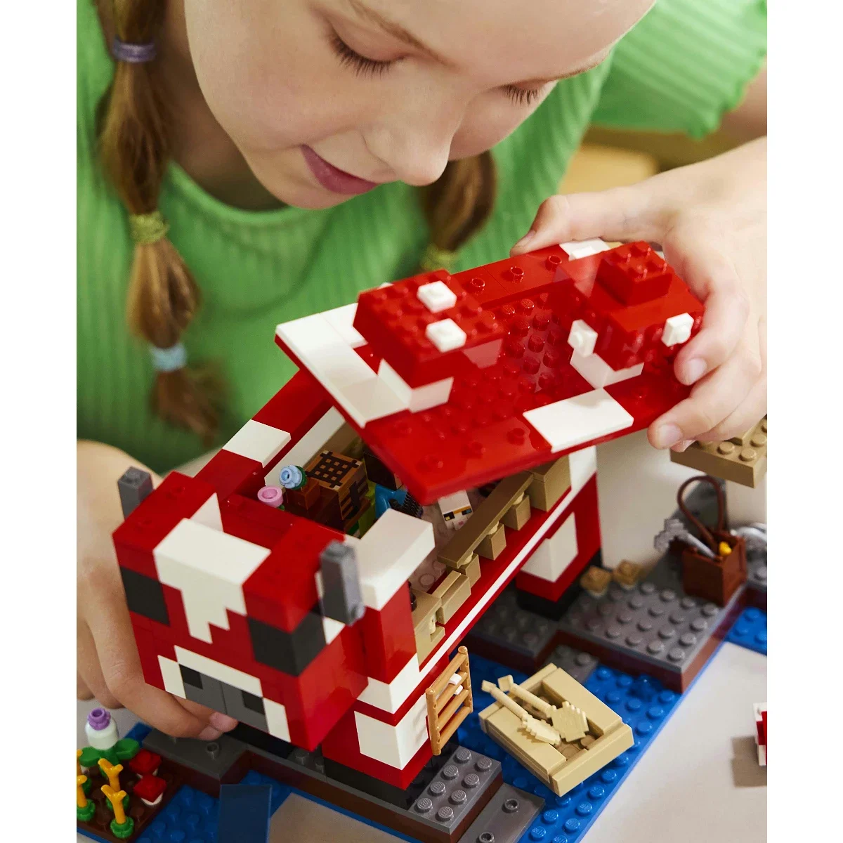 Set de Construcción The Mooshroom House de Minecraft - imagen 10