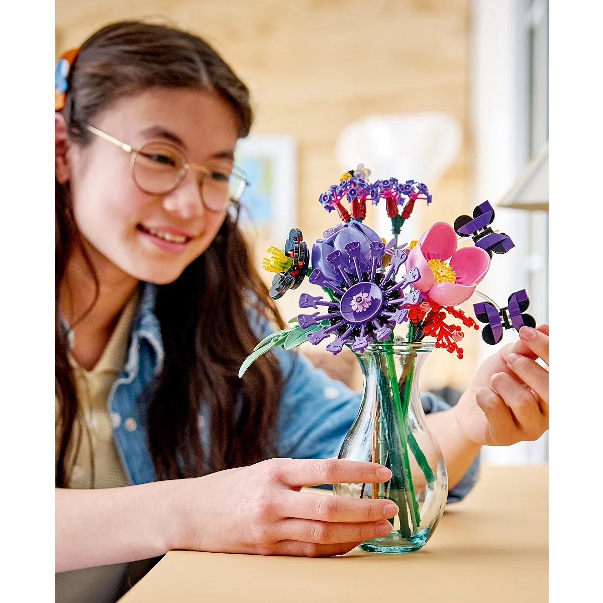 Set de Construcción Olivia Rodrigo s Flower Bouquet - imagen 6