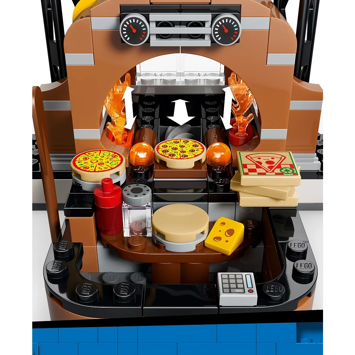 Set de Construcción Experiencia de Entrega de Pizza - imagen 6