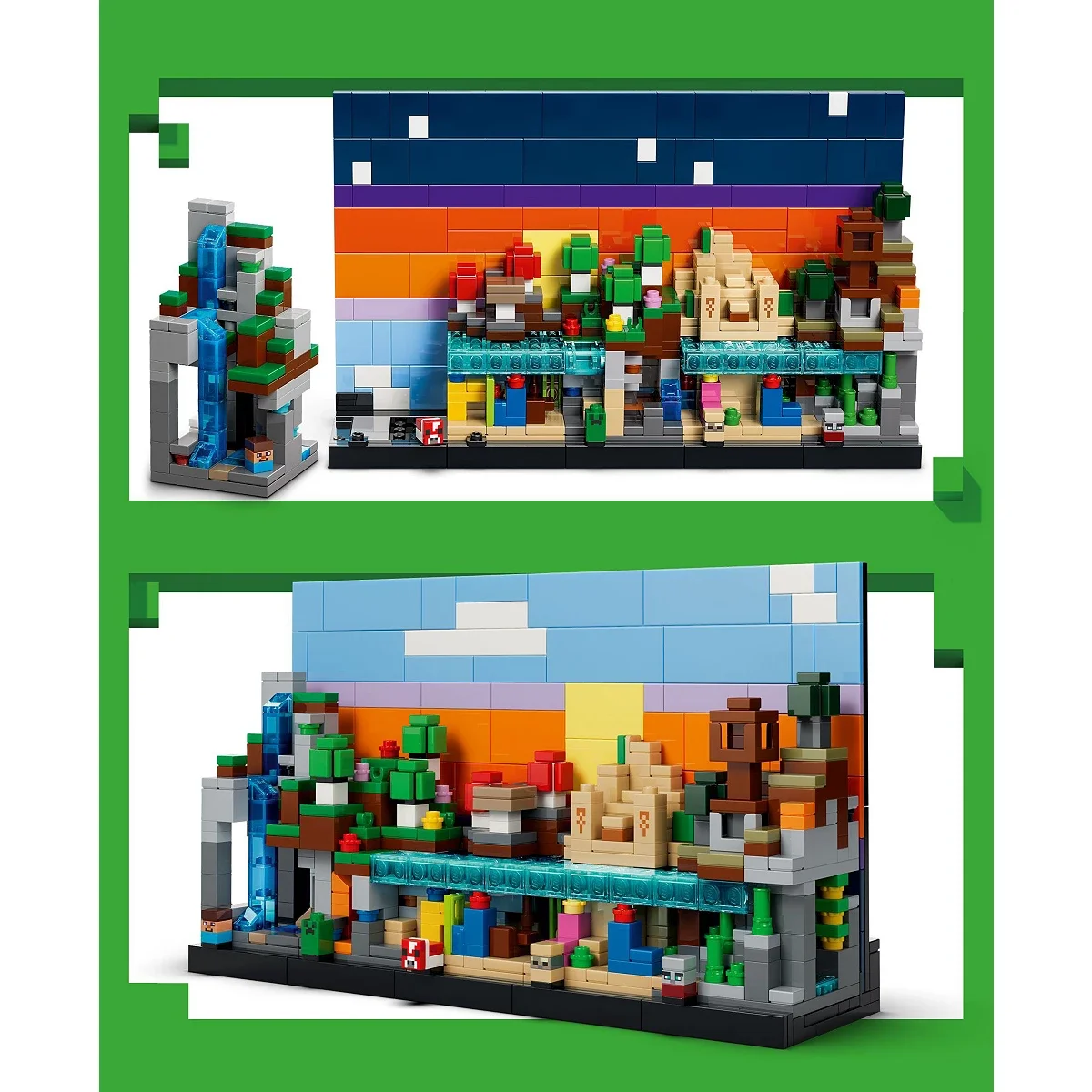 Set de Construcción Mini Biomes Minecraft - imagen 4