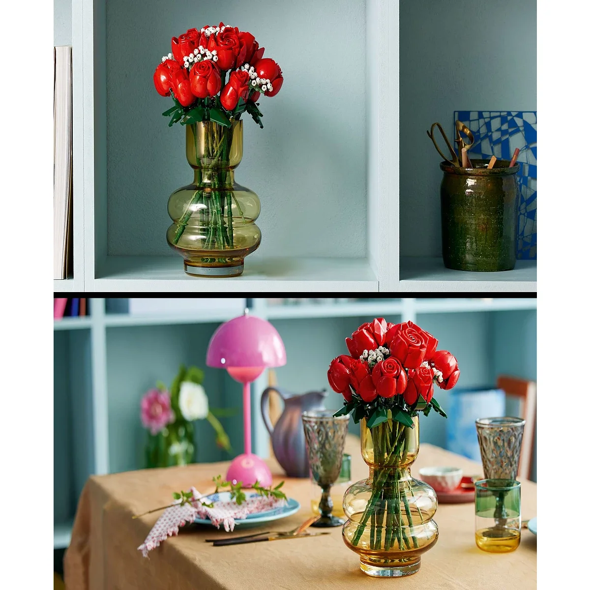 Set de Construcción Bouquet of Roses Icons - imagen 6