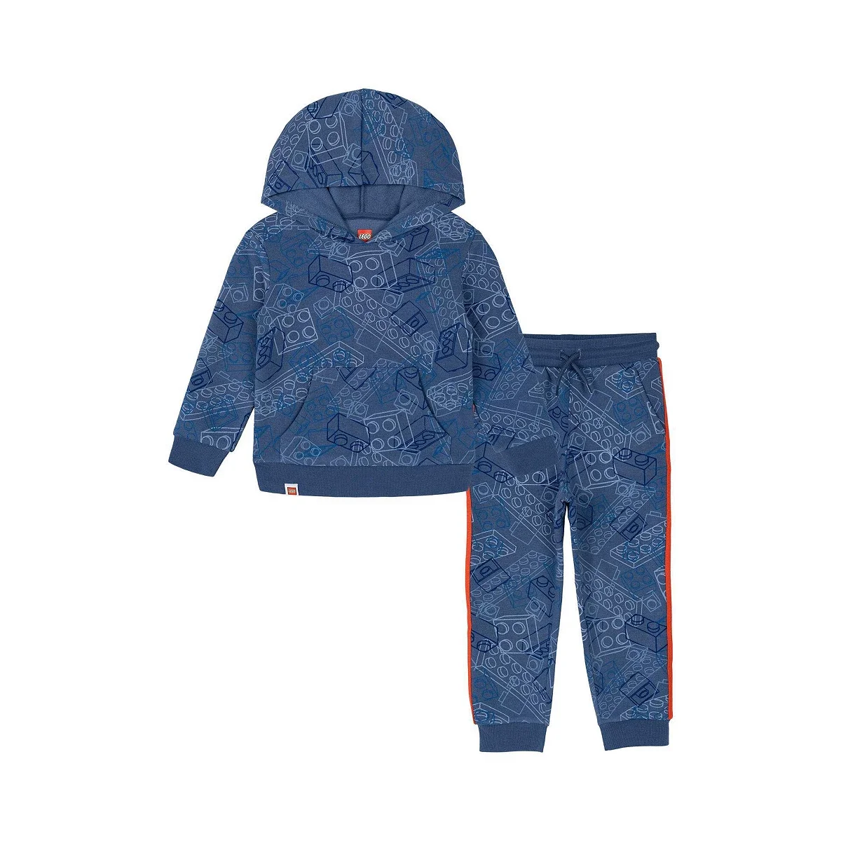 Conjunto de Sudadera con Capucha y Pantalon Fleece