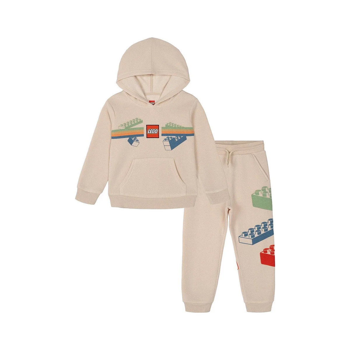 Conjunto de Sudadera con Capucha y Pantalon de Fleece