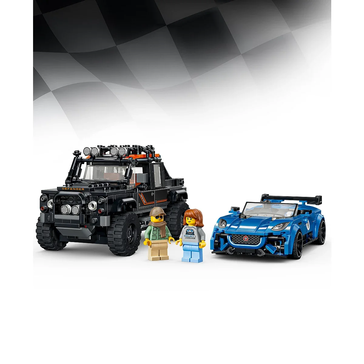 Set de Construccion Jaguar Project 7 y Land Rover Defender - imagen 2