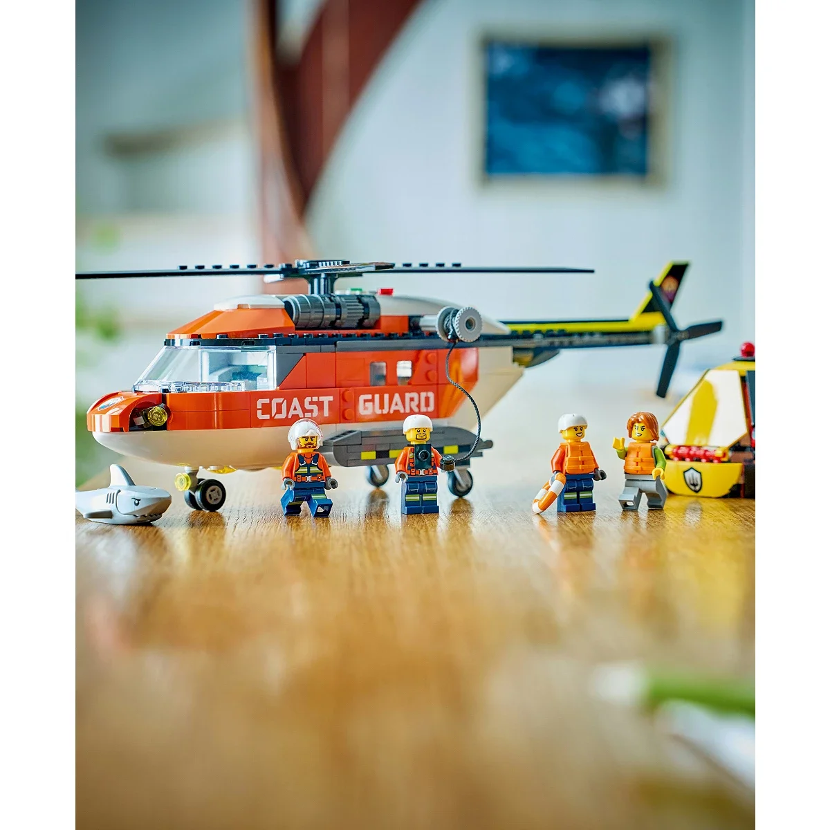 City Coast Guard Helicopter Toy 60503 - Multi - imagen 9
