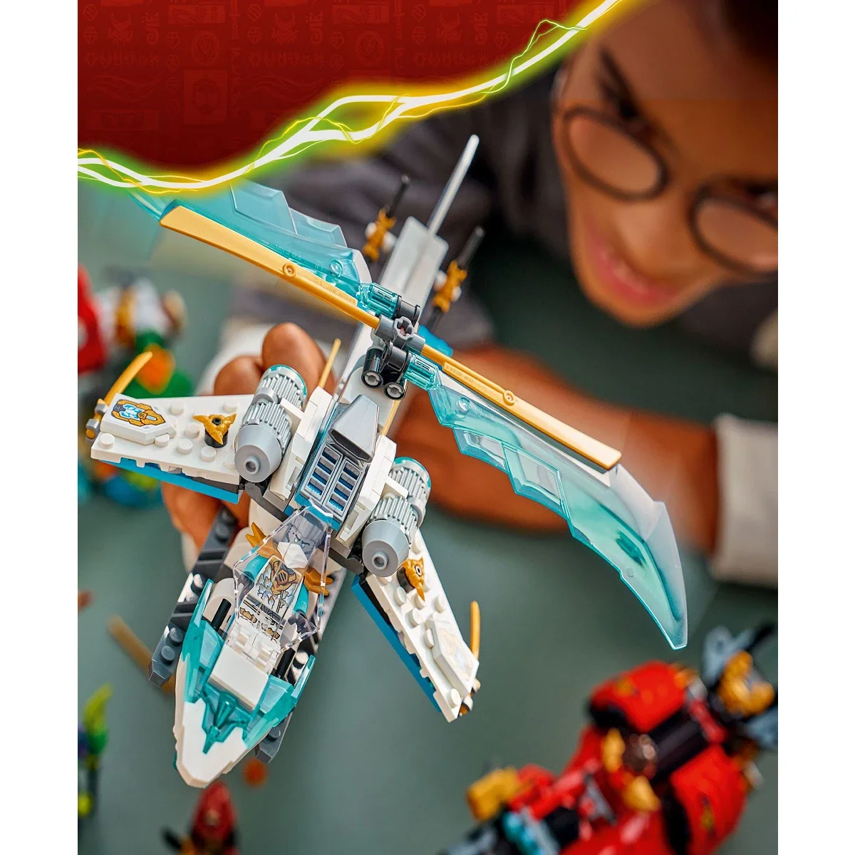 Set de Juego Ninja Vehicle Tree House Battle NINJAGO - imagen 4