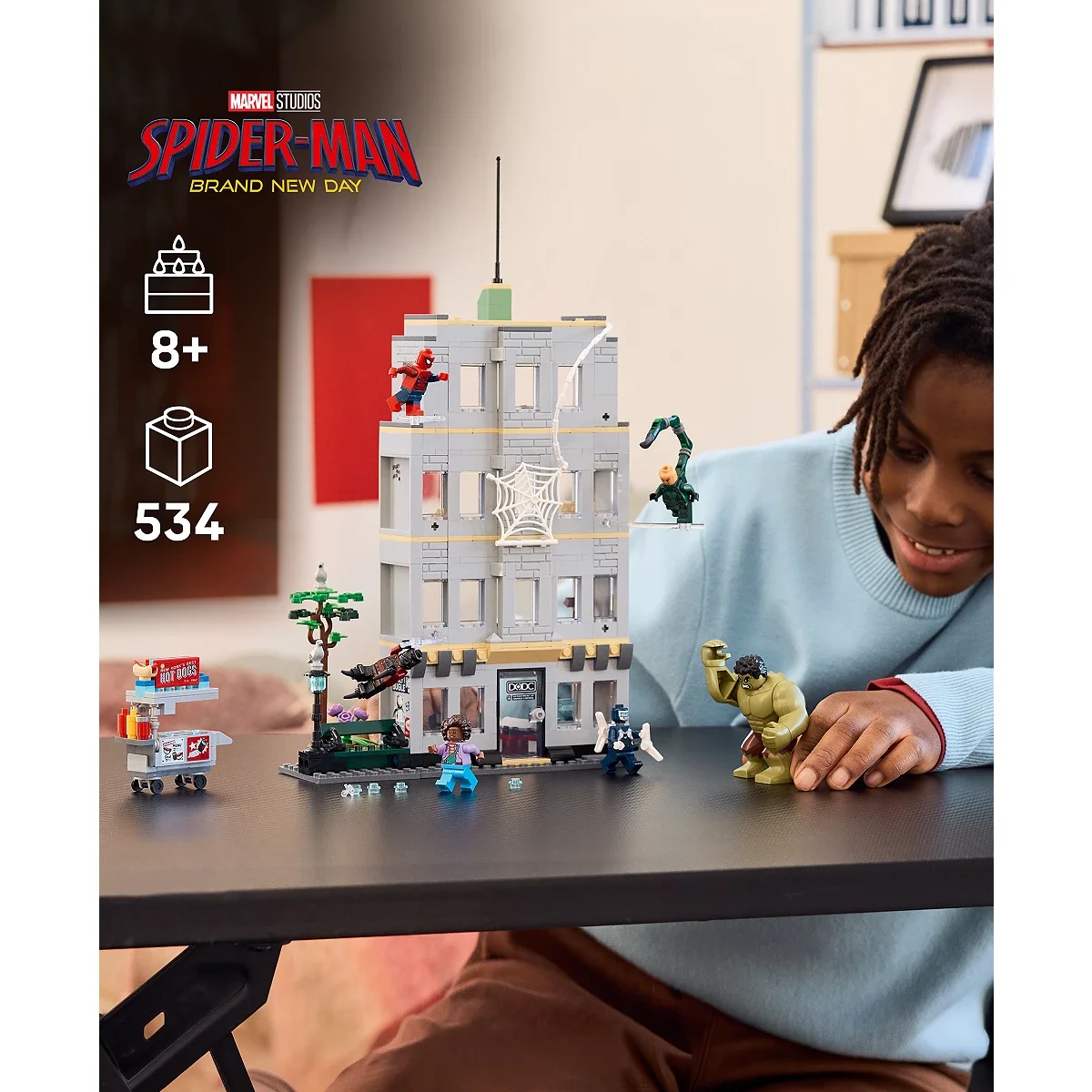 Set de Construccion Marvel Spider-Man vs. Hulk Epic Clash - imagen 4