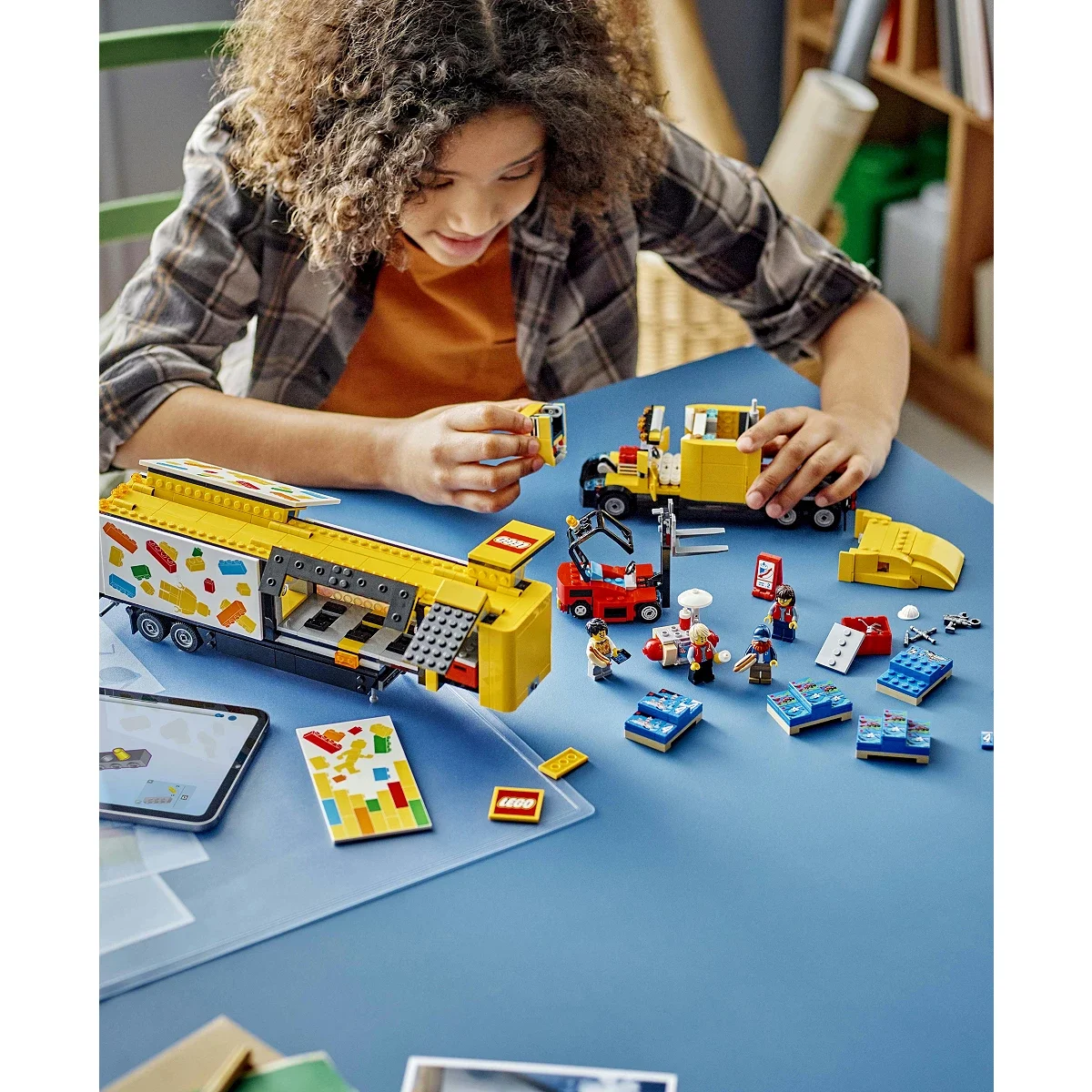 Set de Construccion City Camion de Reparto Amarillo - imagen 13
