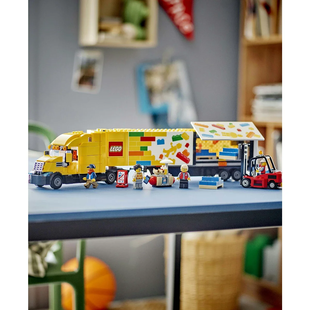 Set de Construccion City Camion de Reparto Amarillo - imagen 10
