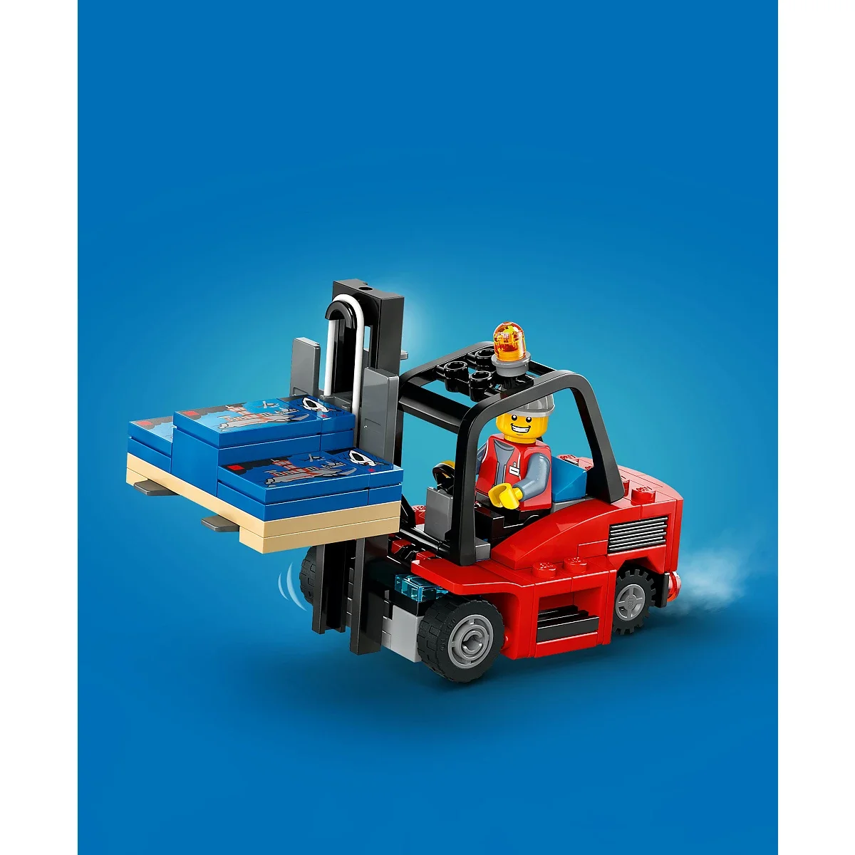 Set de Construccion City Camion de Reparto Amarillo - imagen 8