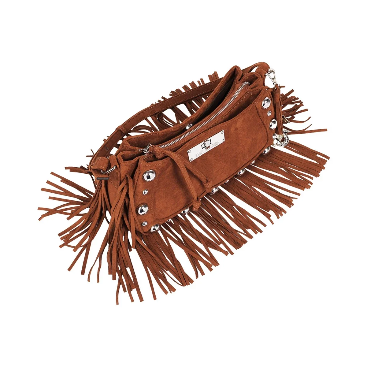 Bolso Hobo con Flecos y Tachuelas - imagen 5