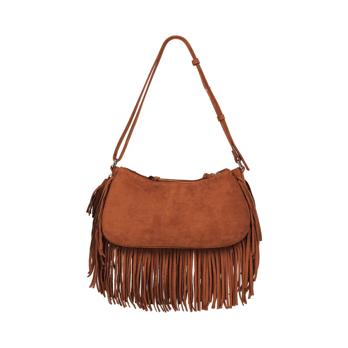 Bolso Hobo con Flecos y Tachuelas - imagen 4