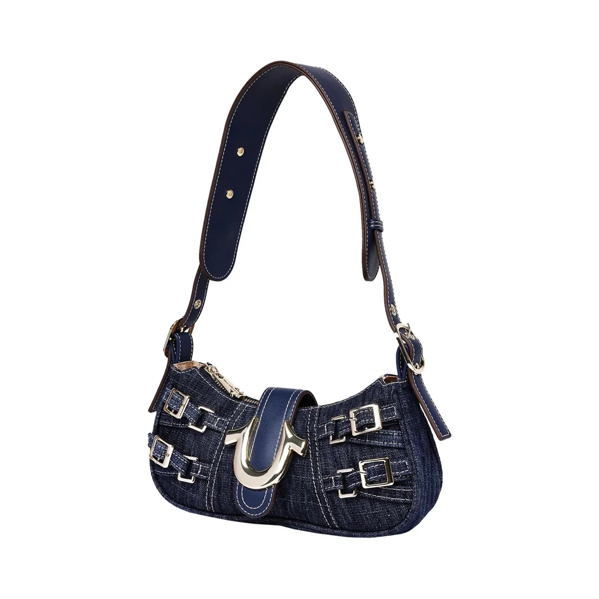 Bolso de Hombro en Denim - imagen 3