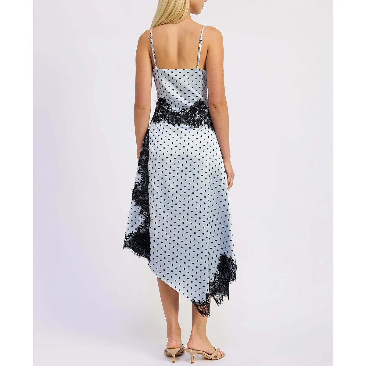 Vestido Maxi Asimétrico Hazel con Cuello en V - imagen 4