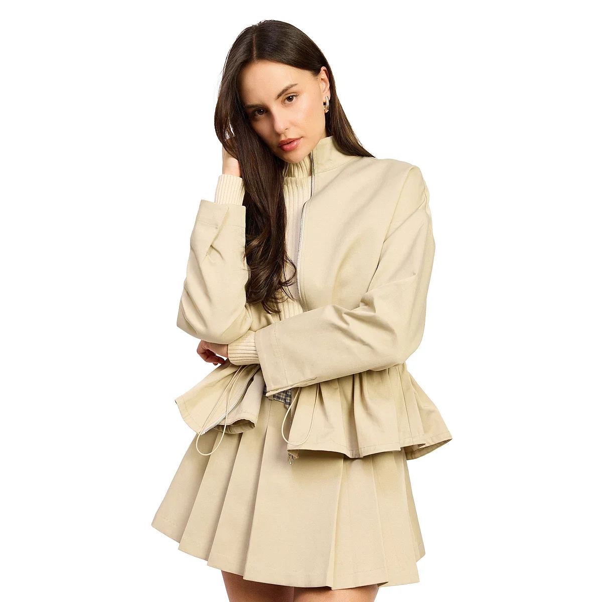 Chaqueta Annie con Cremallera Frontal