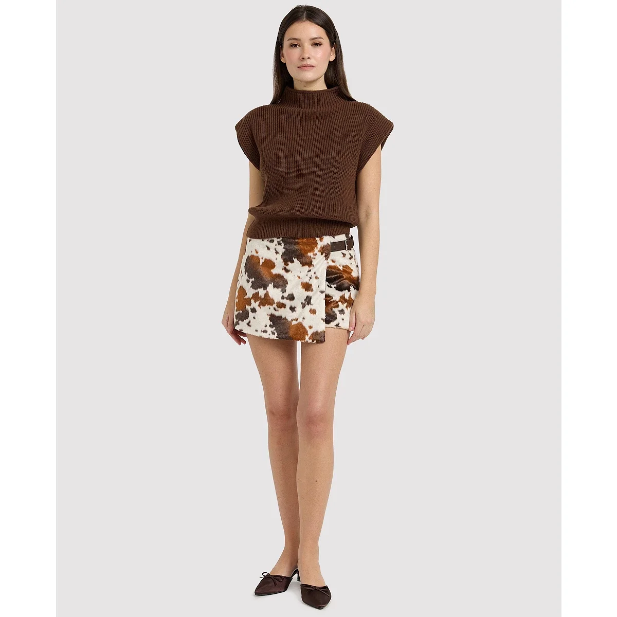 Minifalda Short Yumi con Estampado de Animales - imagen 3