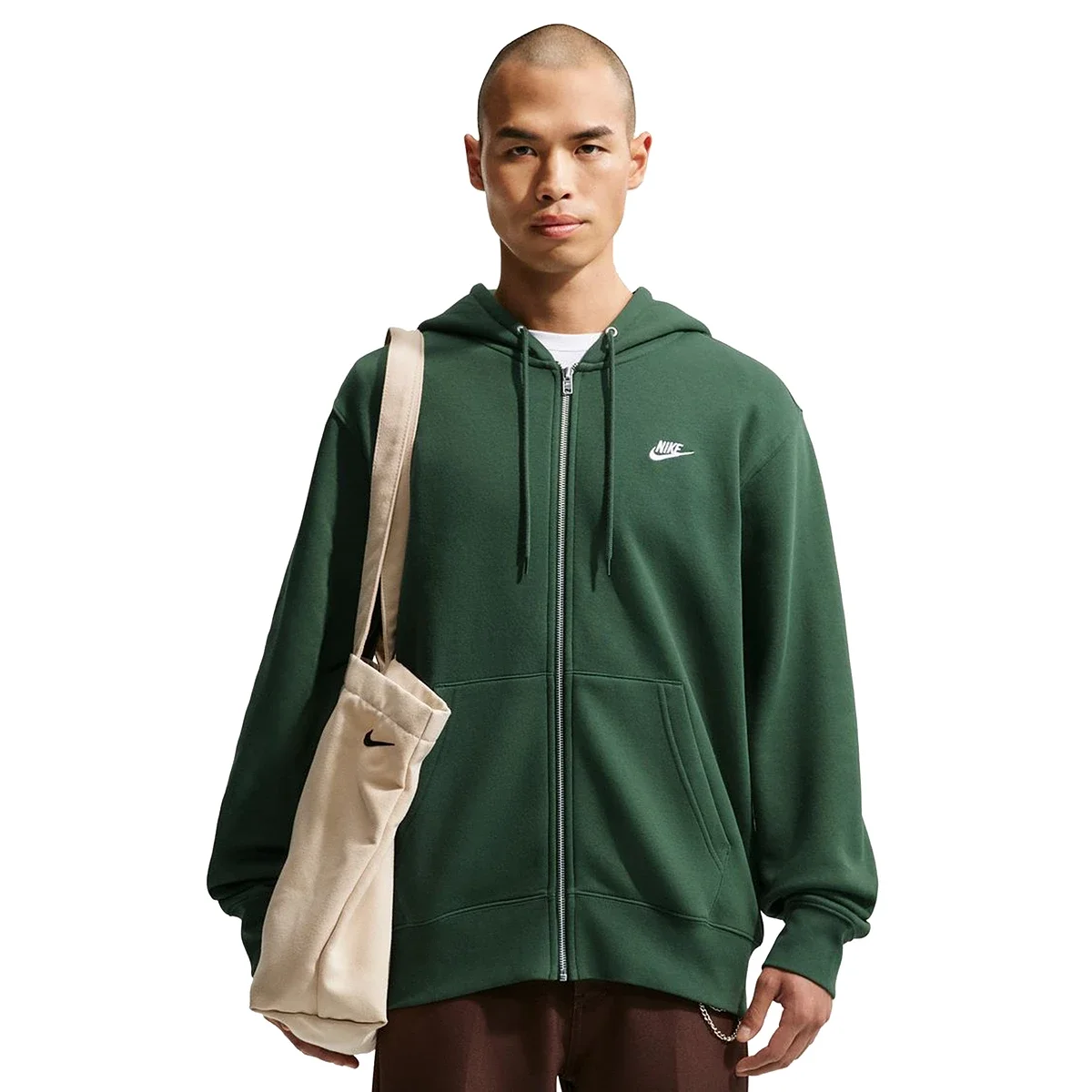 Sudadera con Capucha y Cremallera