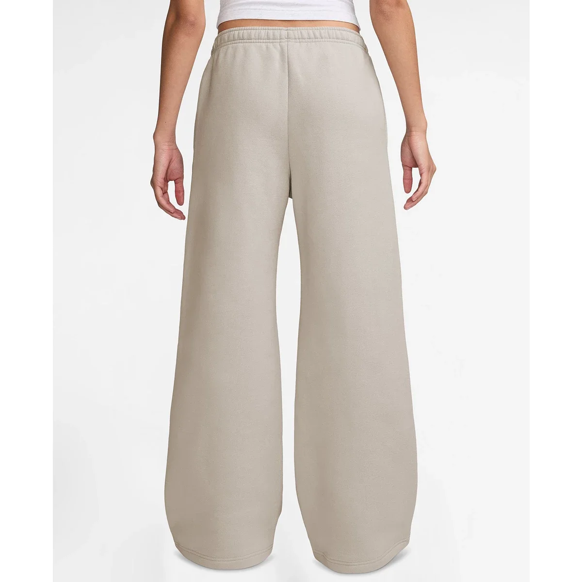 Pantalon Studio Fleece de Tiro Medio