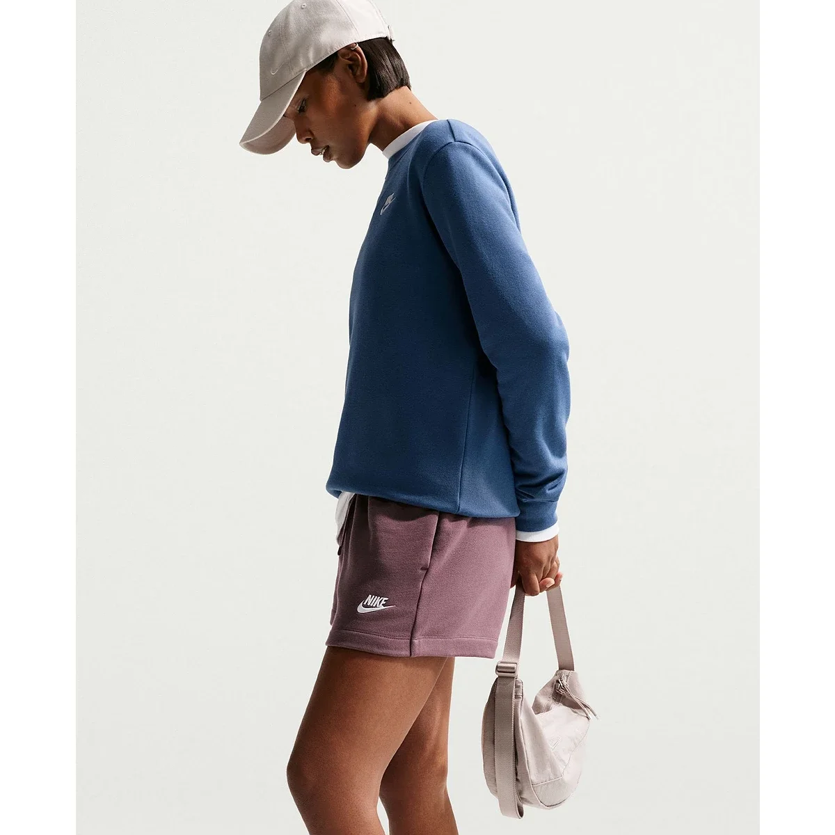 Shorts de Tiro Medio Club Fleece - imagen 2