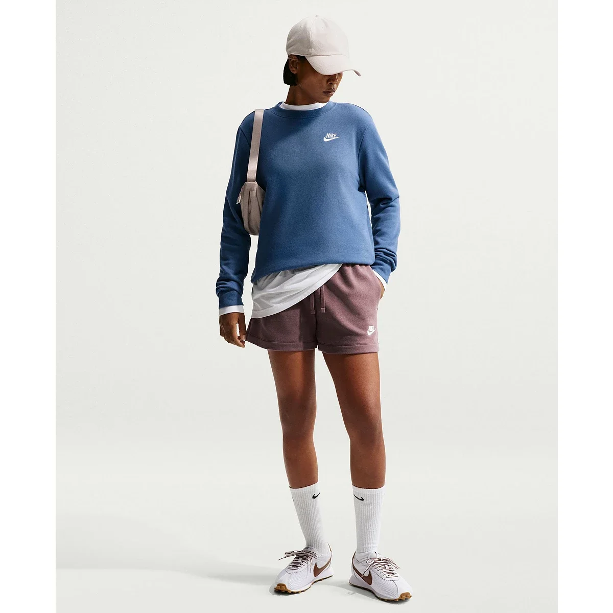 Shorts de Tiro Medio Club Fleece - imagen 5
