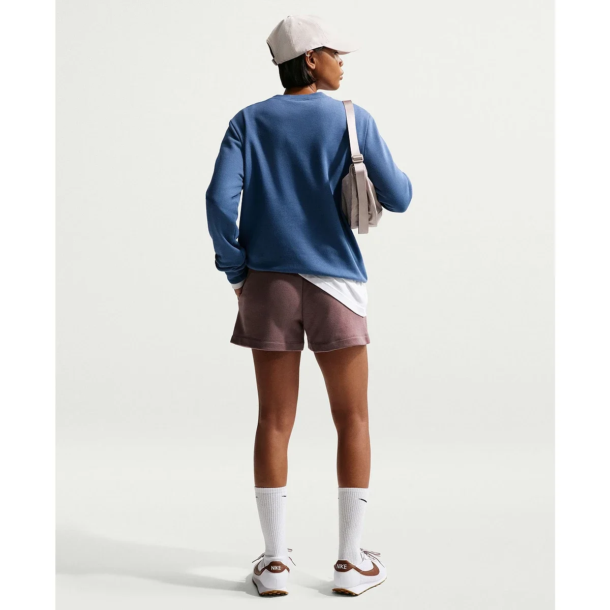 Shorts de Tiro Medio Club Fleece - imagen 4
