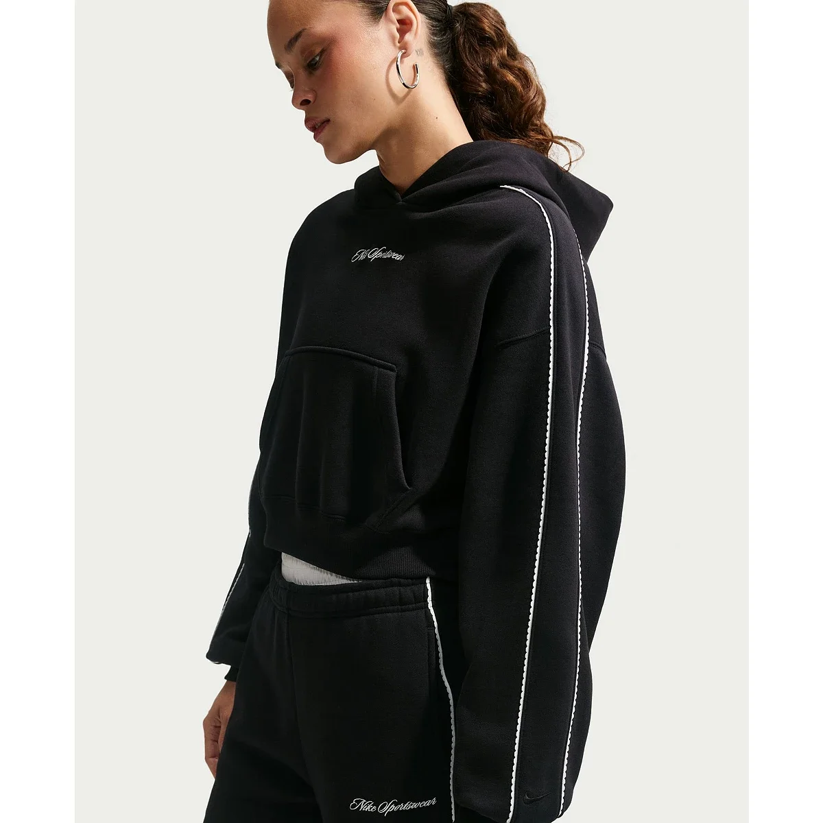 Sudadera con Capucha Studio Fleece Oversized - imagen 4