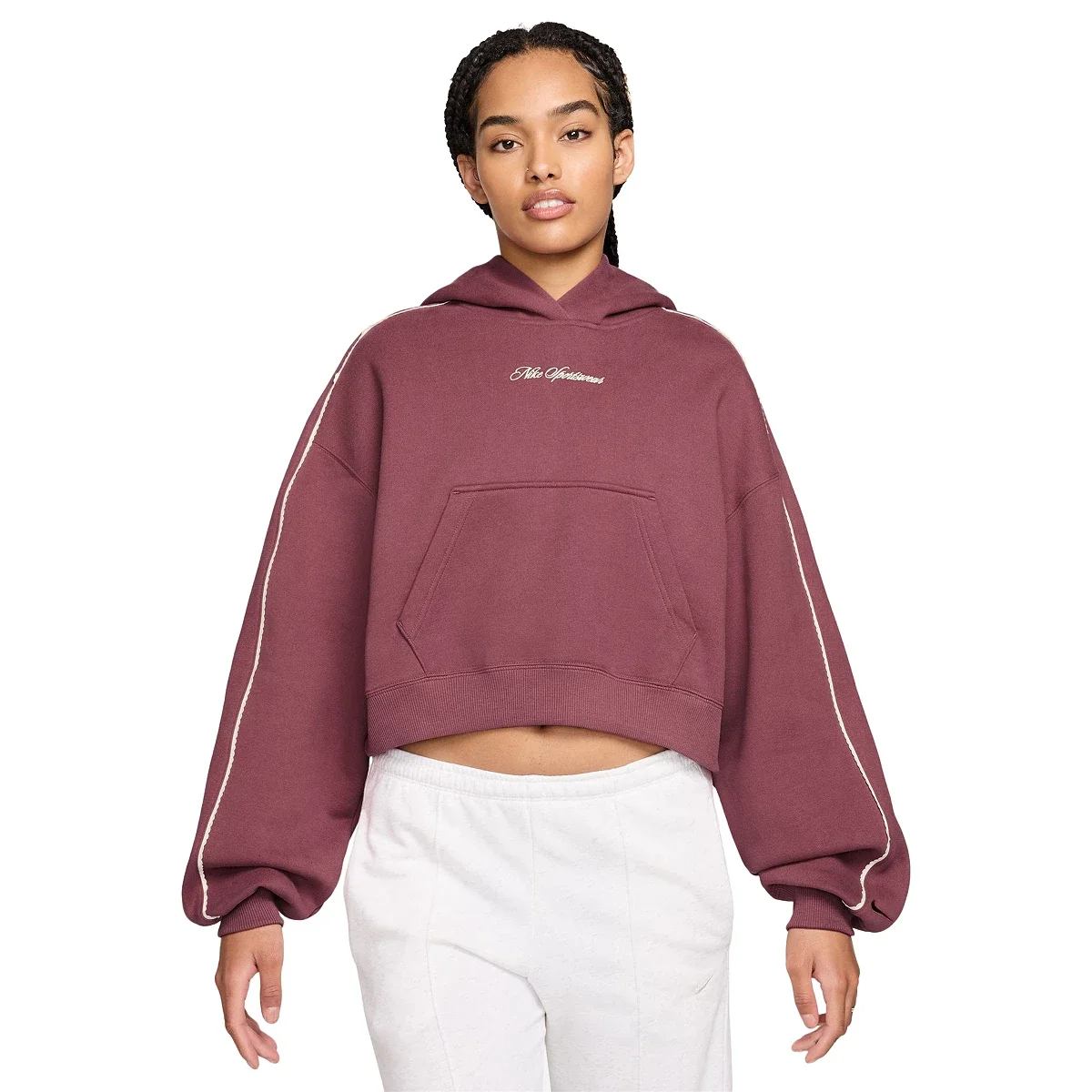 Sudadera con Capucha Studio Fleece Oversized