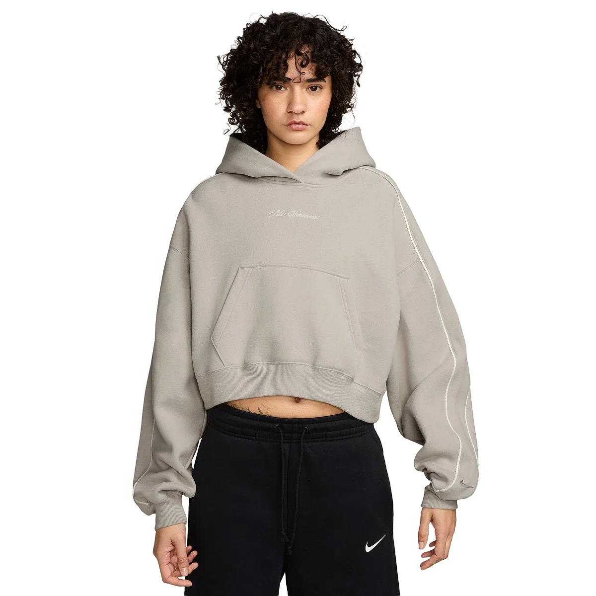 Sudadera con Capucha Studio Fleece Oversized