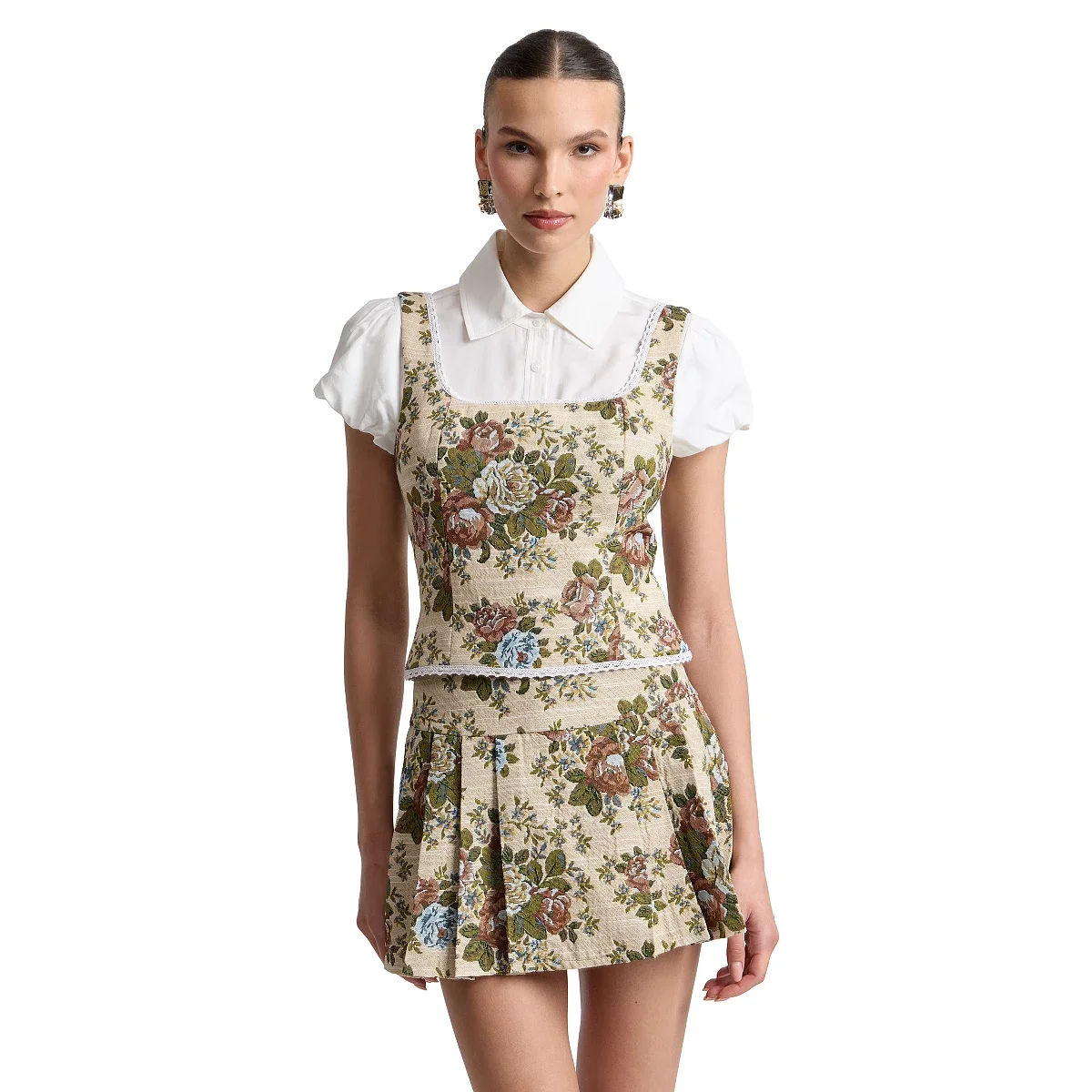 Top de Cuello Cuadrado