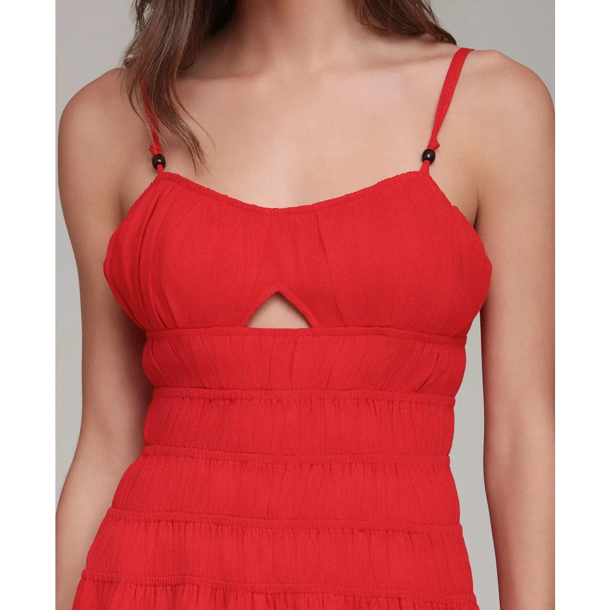 Vestido Midi Asimétrico de Lino con Dobladillo Pañuelo