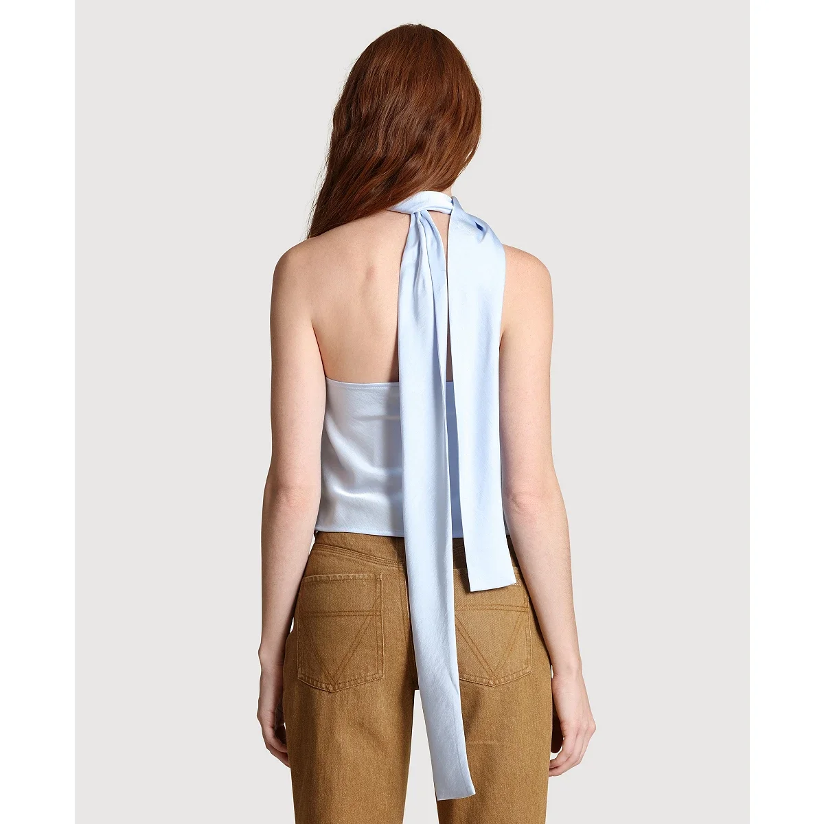 Top Halter con Lazo Largo