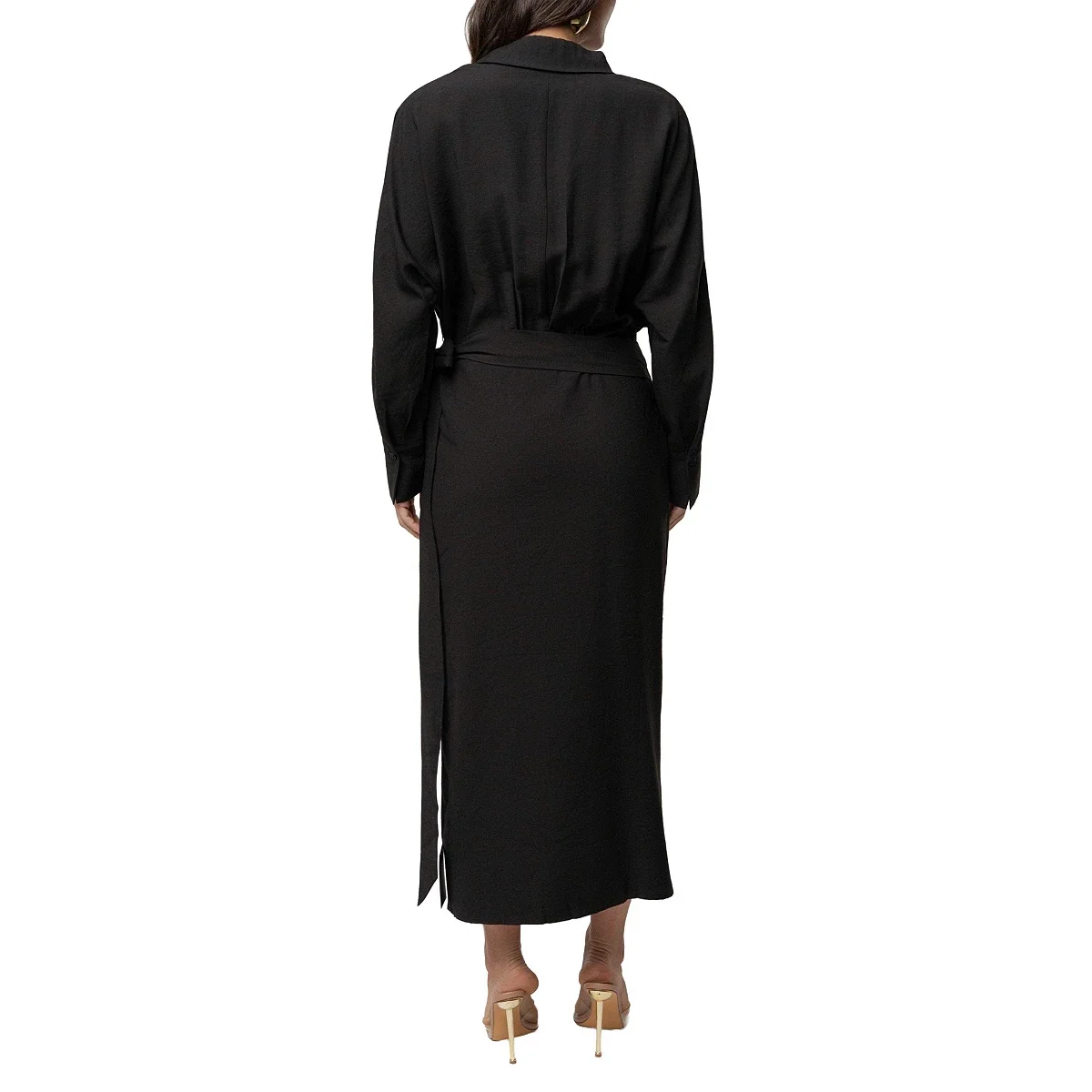 Vestido Midi Skyline con Envoltura - imagen 10