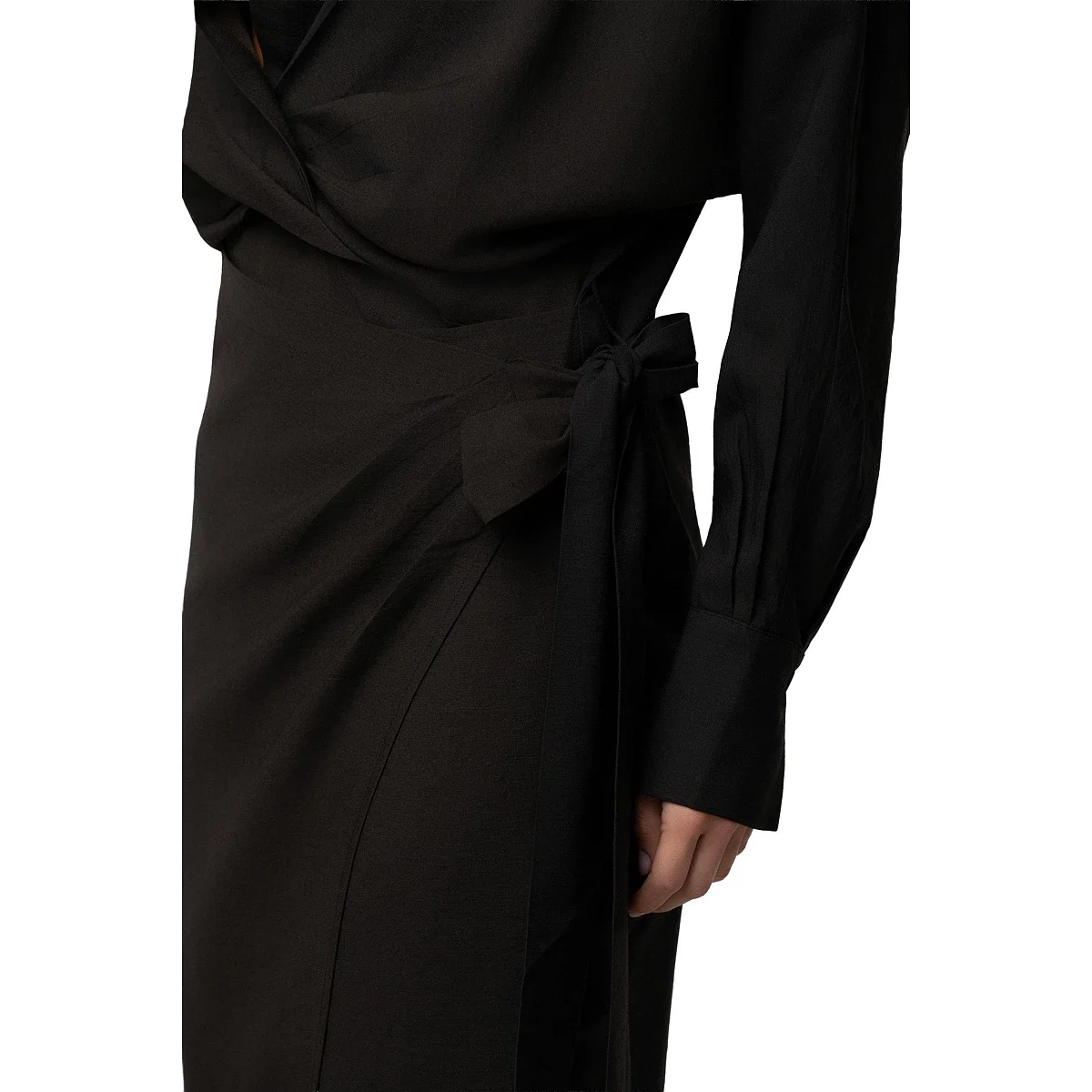 Vestido Midi Skyline con Envoltura - imagen 4