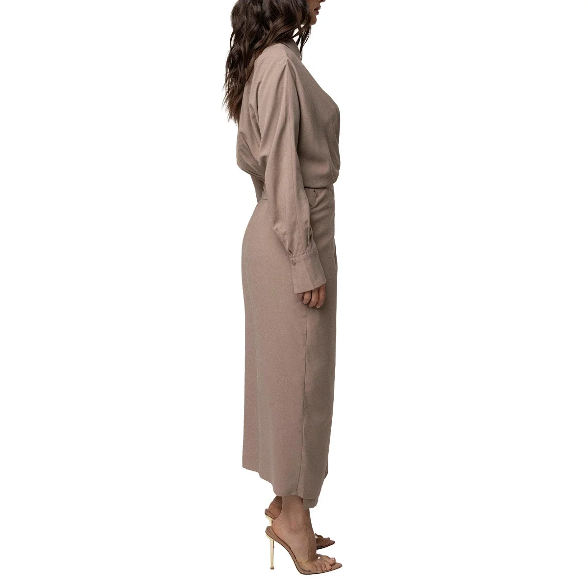 Vestido Midi Skyline con Envolvente - imagen 10