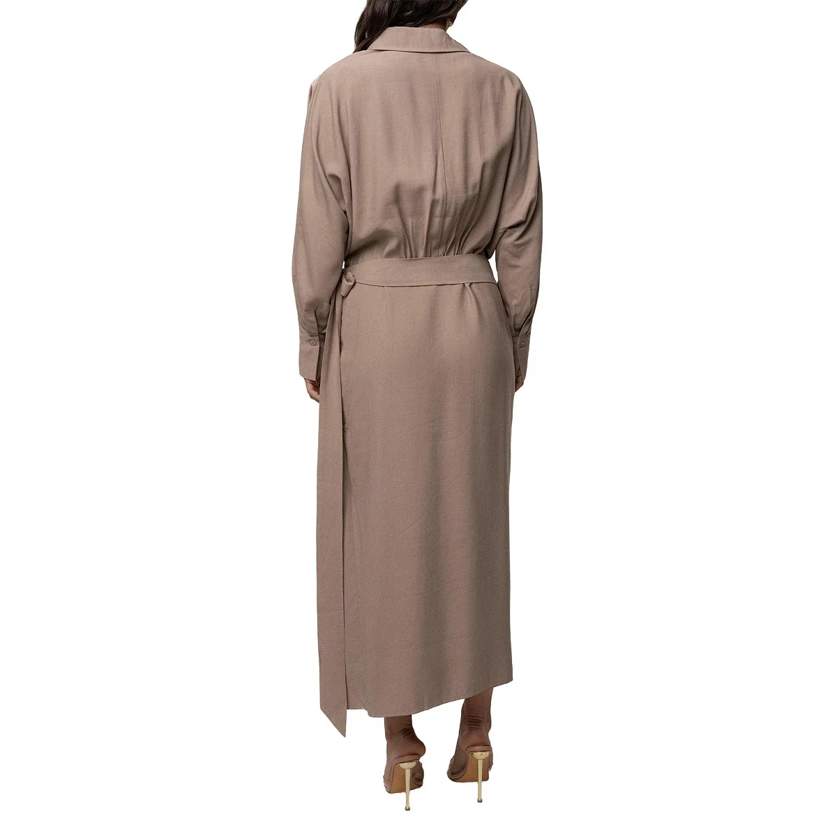 Vestido Midi Skyline con Envolvente - imagen 4