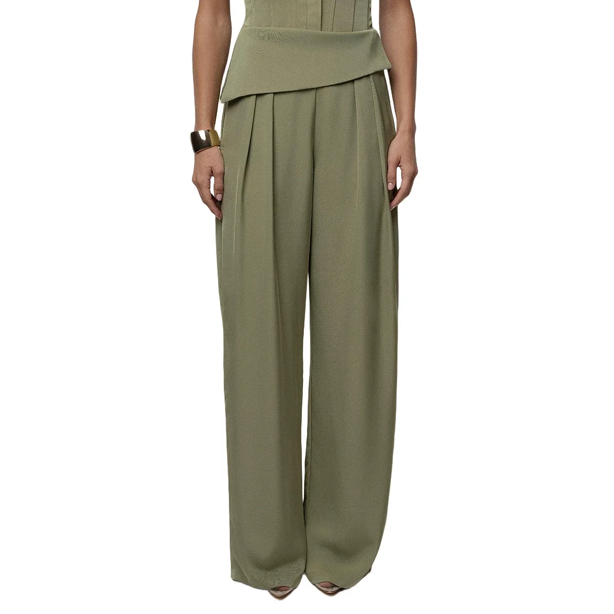 Pantalones Executive con Cinturón Asimétrico - imagen 5