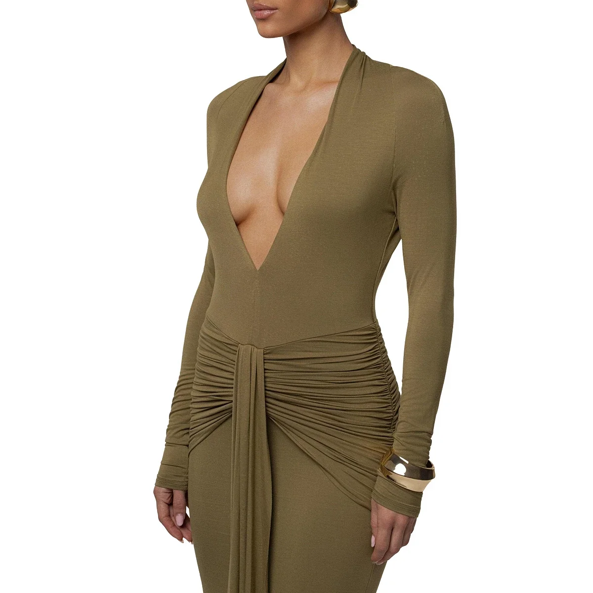 Vestido Maxi All The Stars con Drapeado - imagen 5