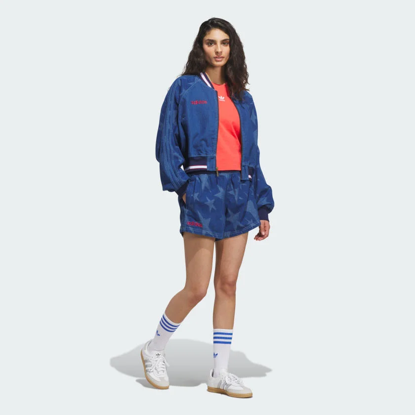 Shorts Denim Graphic Varsity - imagen 3