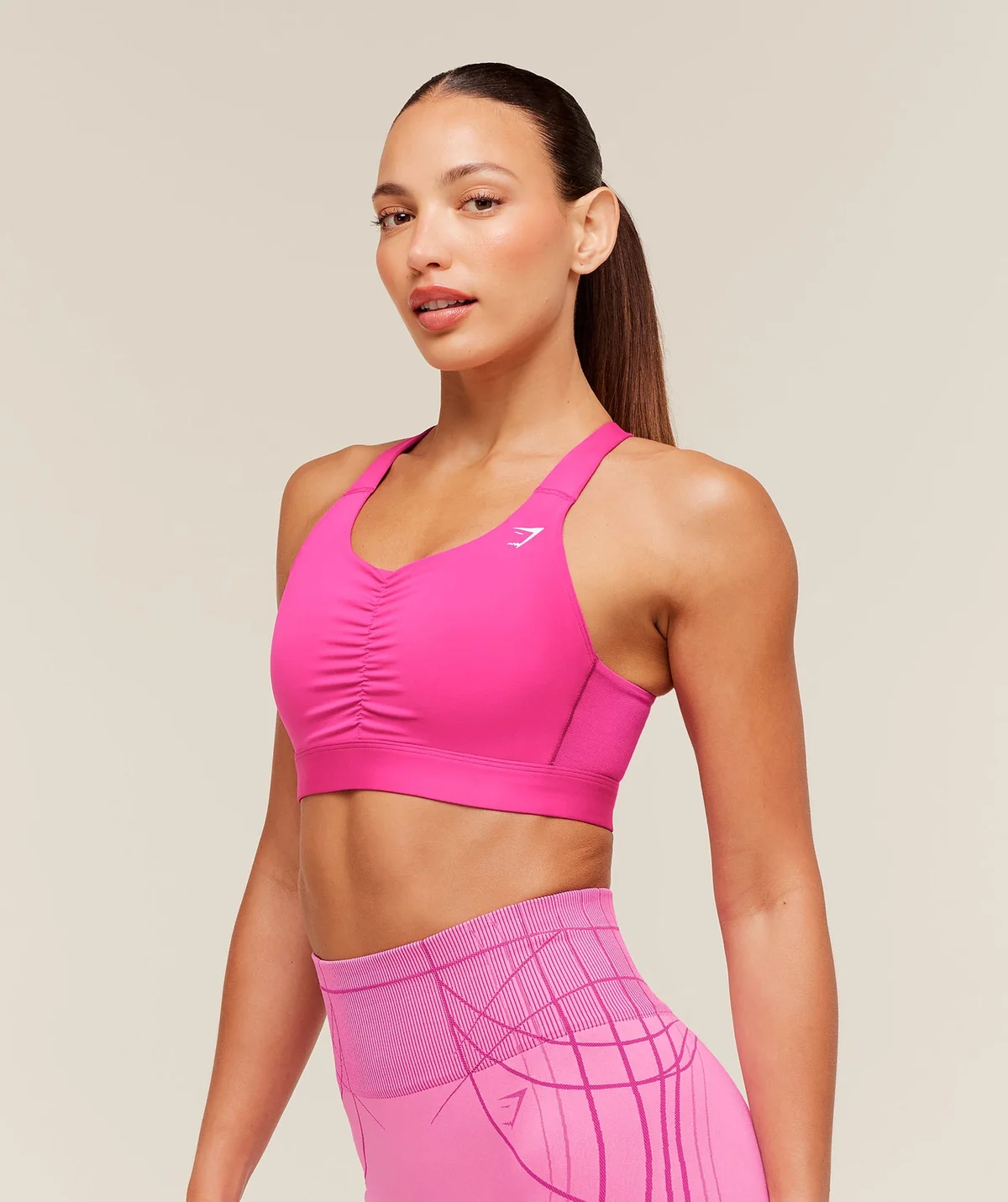 Top Deportivo Ruched de Alto Soporte - imagen 3