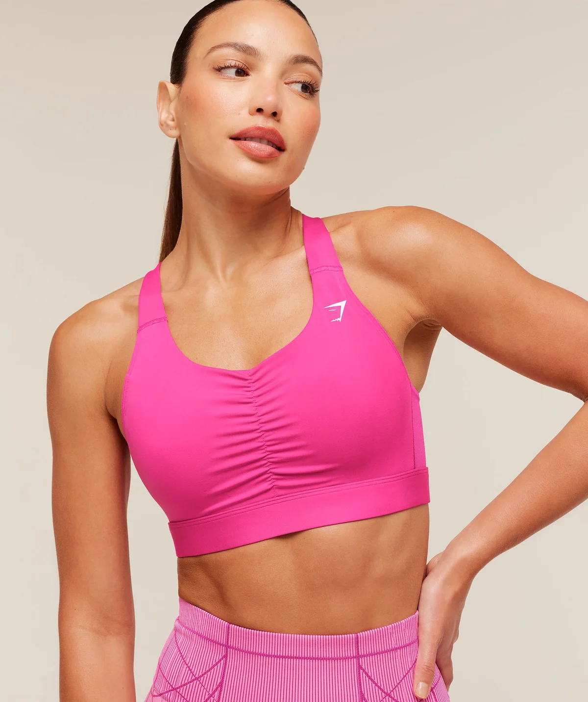 Top Deportivo Ruched de Alto Soporte - imagen 7