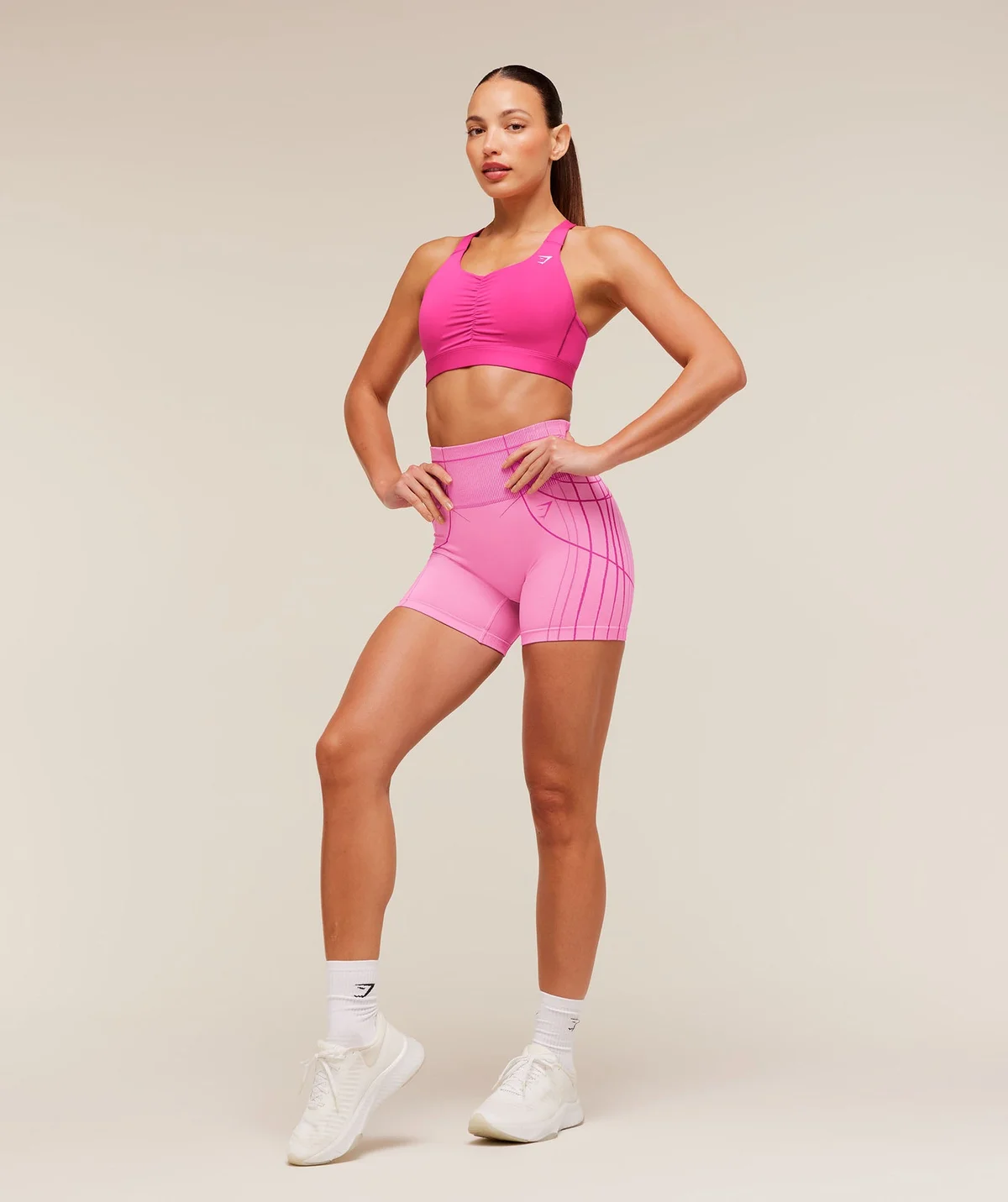Top Deportivo Ruched de Alto Soporte - imagen 8