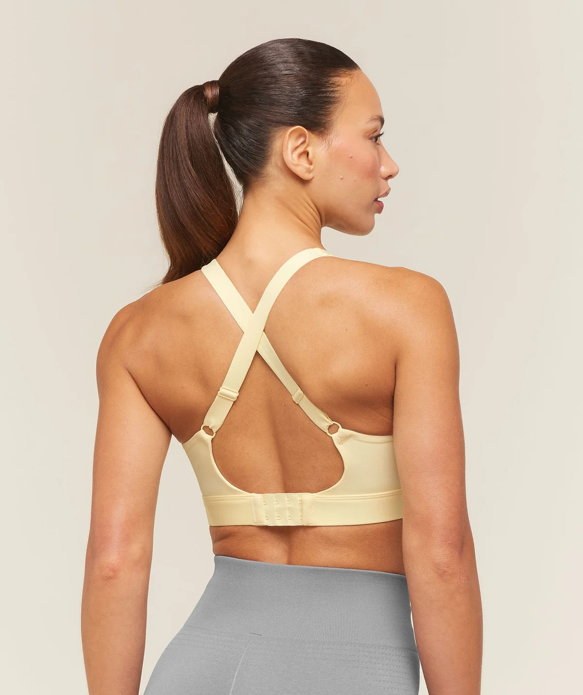 Top Deportivo Ruched de Alto Soporte