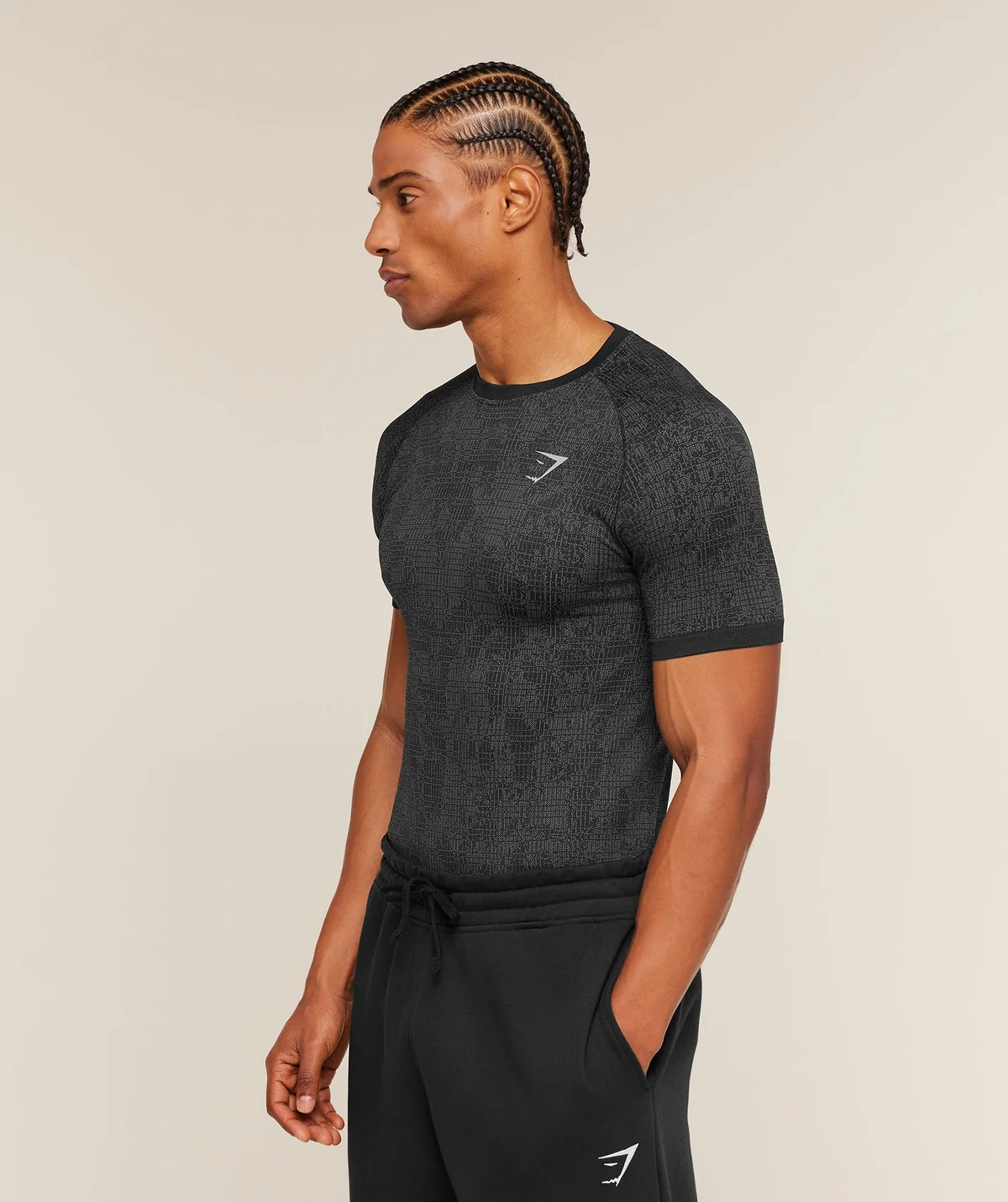 Camiseta Geo Seamless Grid - imagen 4