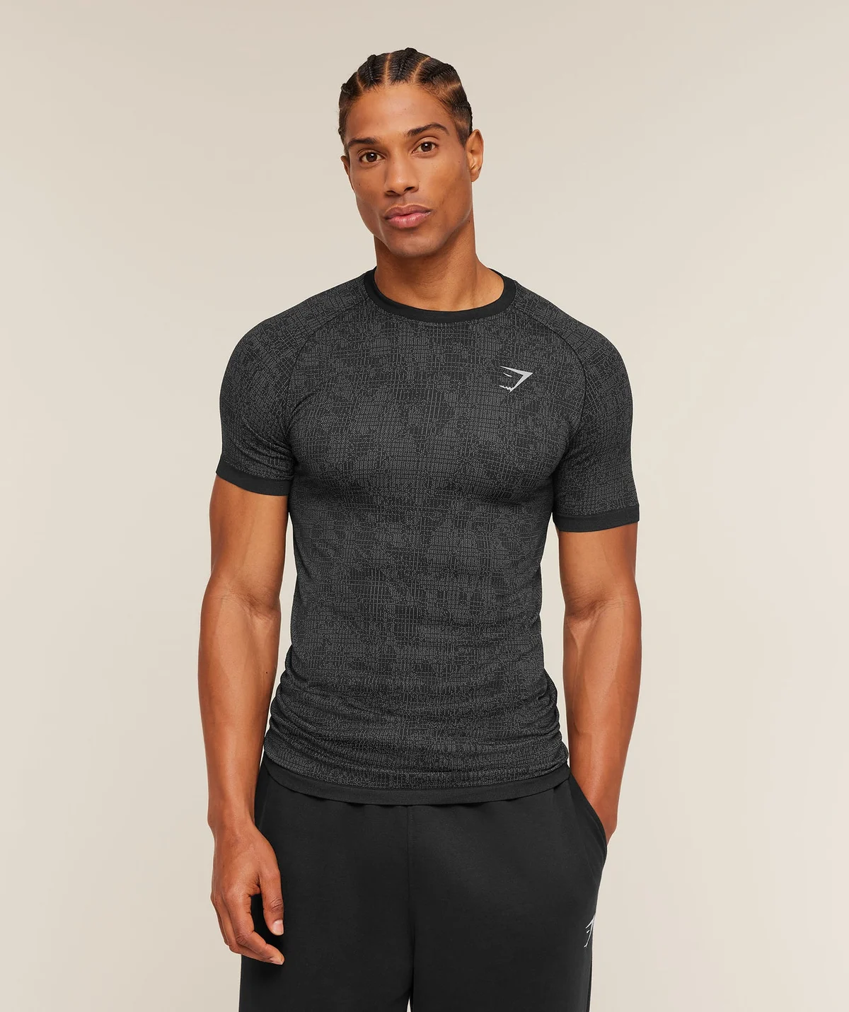 Camiseta Geo Seamless Grid