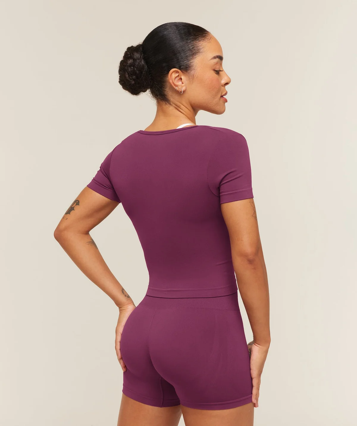 Camiseta Everyday Seamless de Corte Ajustado